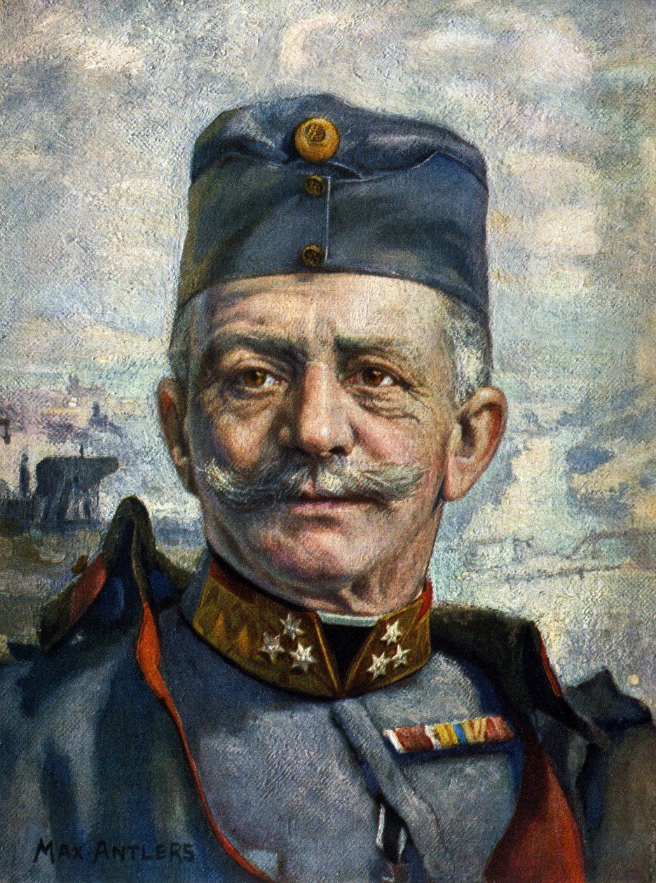 Ritratto di Conrad von Hotzendorf (1852-1925), maresciallo dell