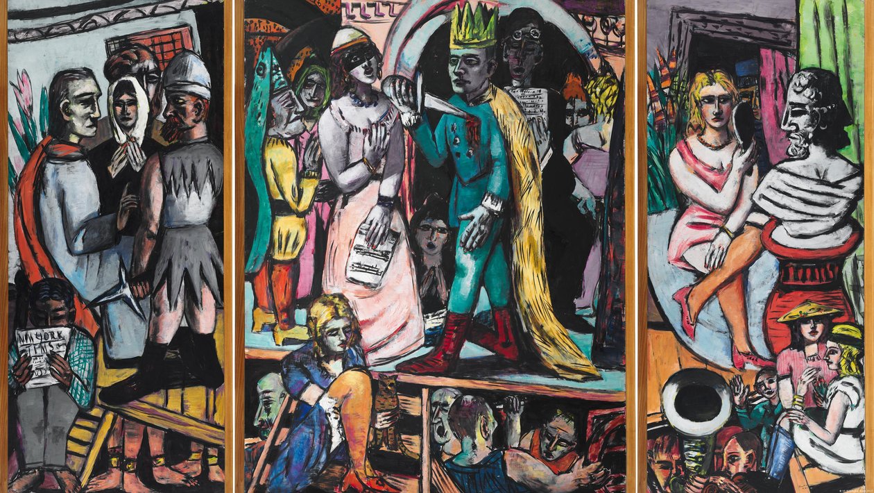 Attori da Max Beckmann