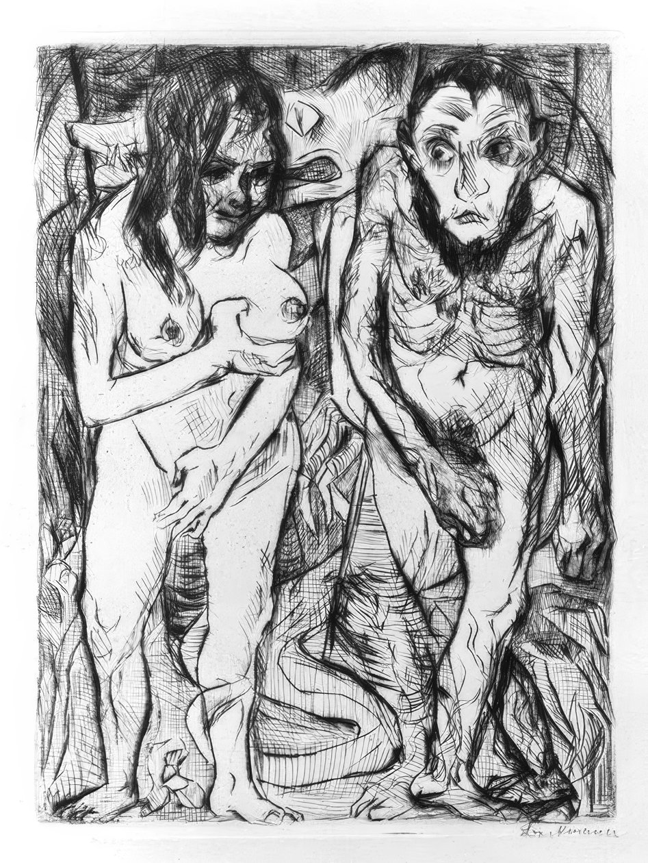 Adamo ed Eva da Max Beckmann