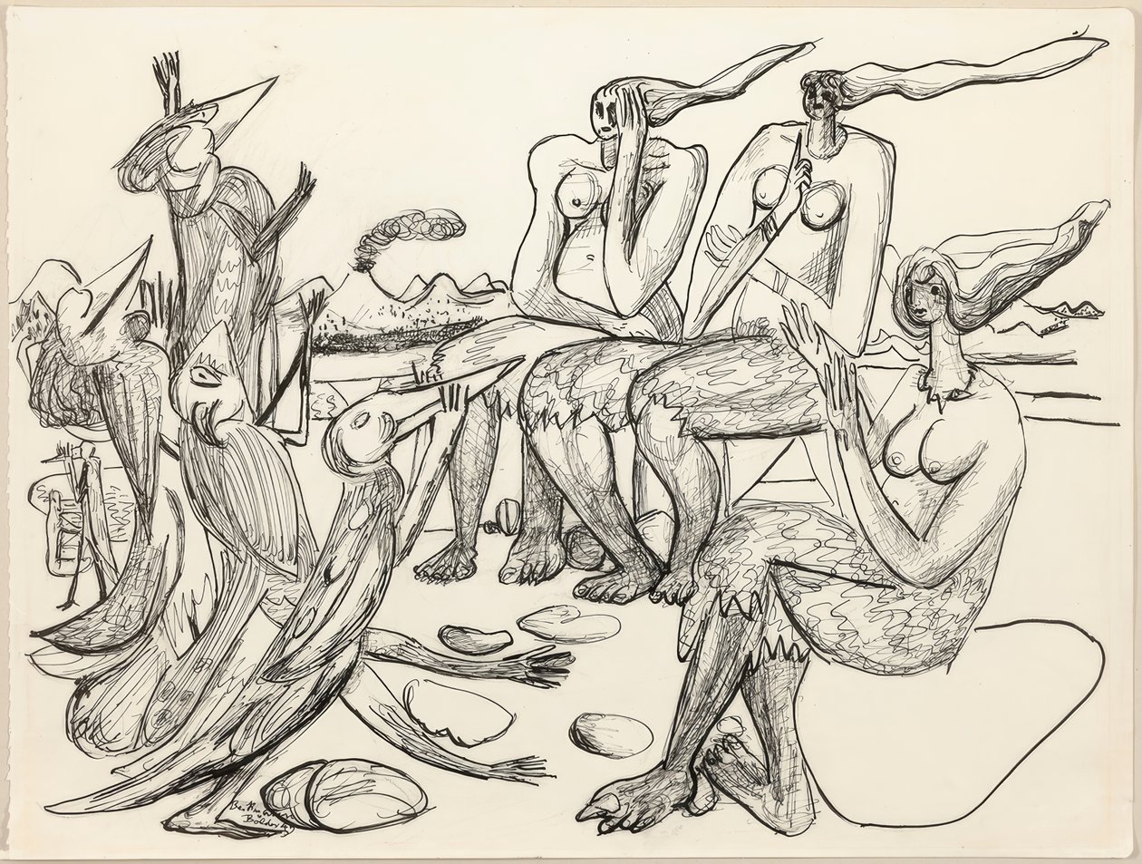 Gioco degli uccelli da Max Beckmann