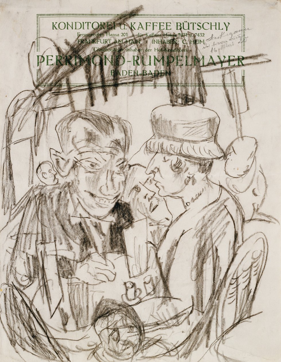 Vita da caffè da Max Beckmann