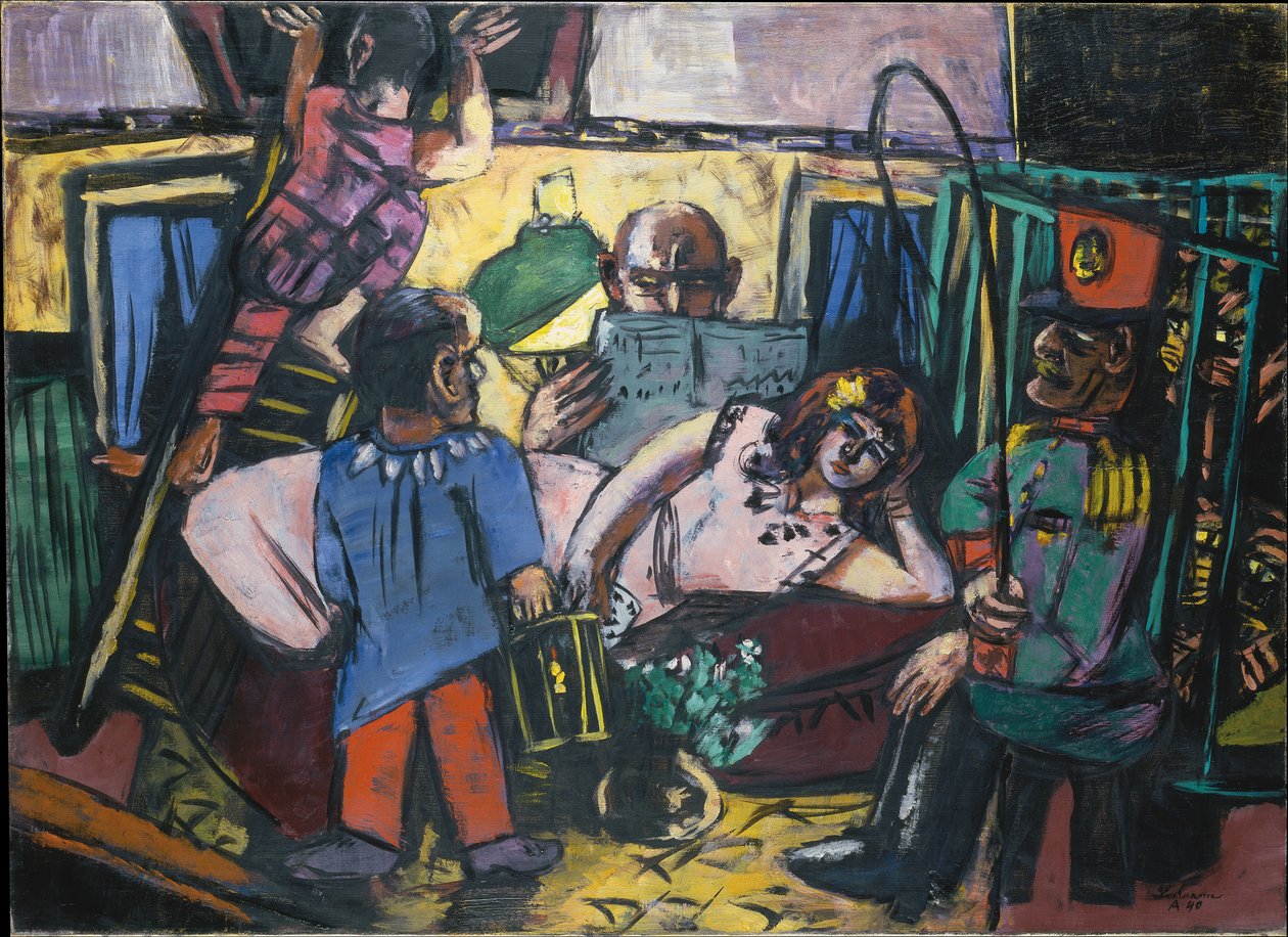 Carovana del Circo da Max Beckmann