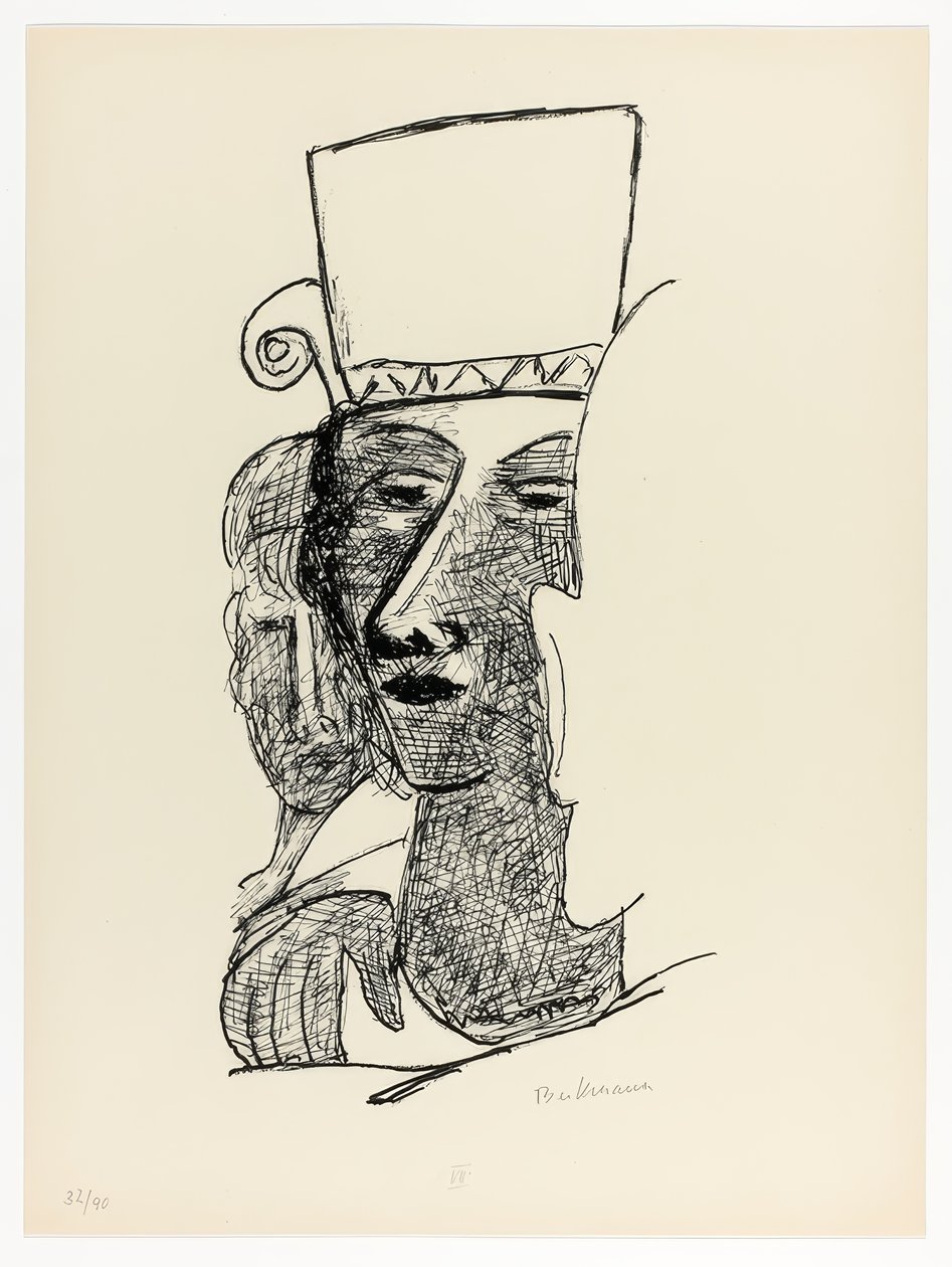 Coppia danzante, tavola sette da Day and Dream da Max Beckmann