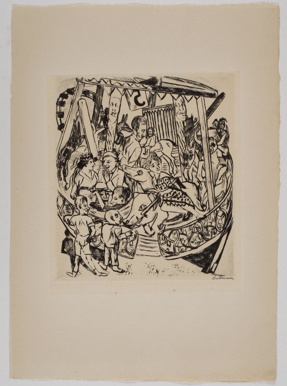 La giostra da Max Beckmann