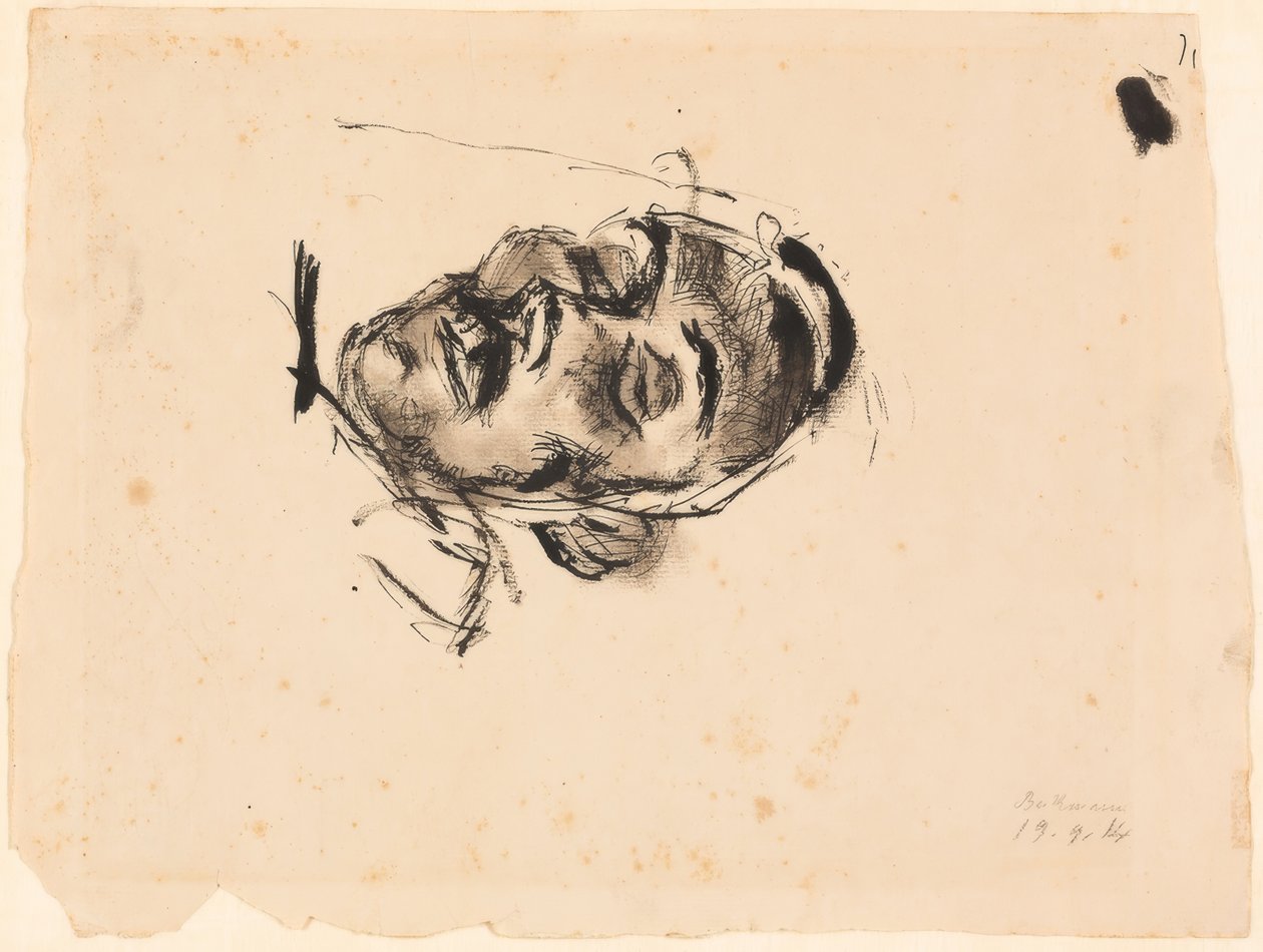 Russo morto da Max Beckmann