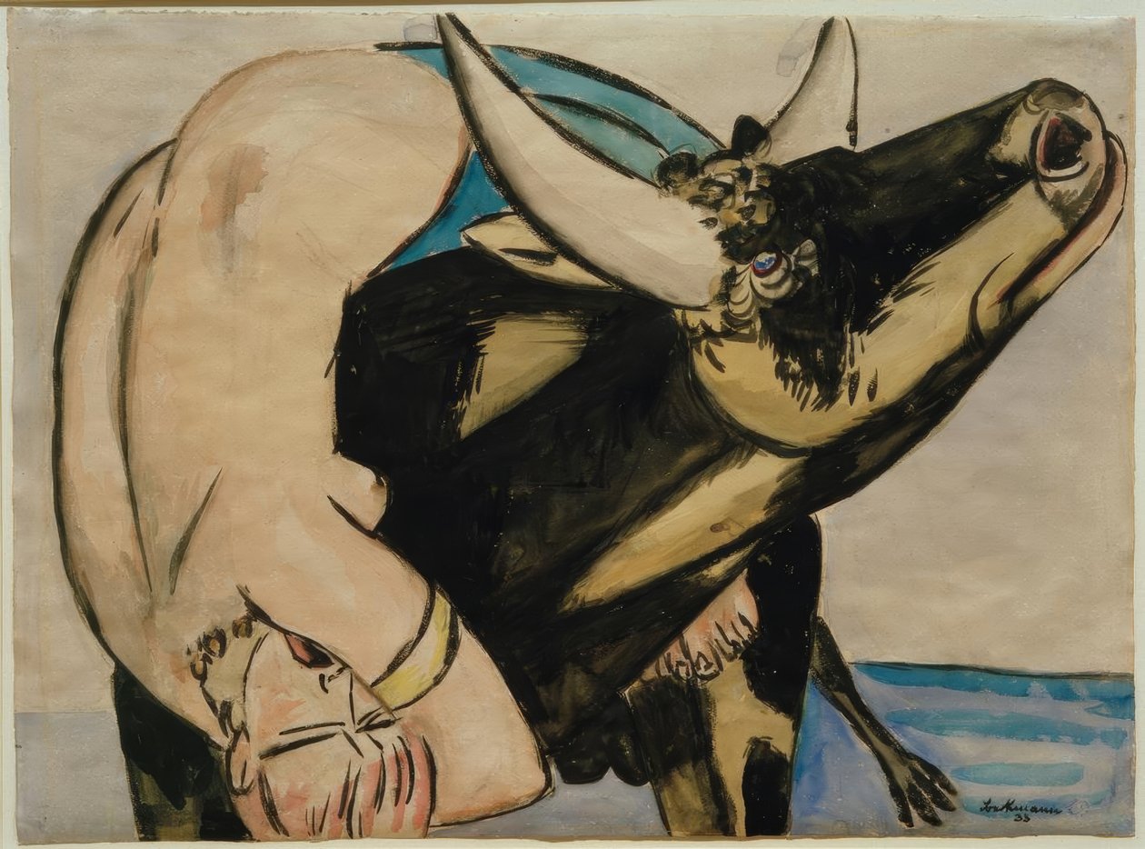 Il ratto di Europa da Max Beckmann