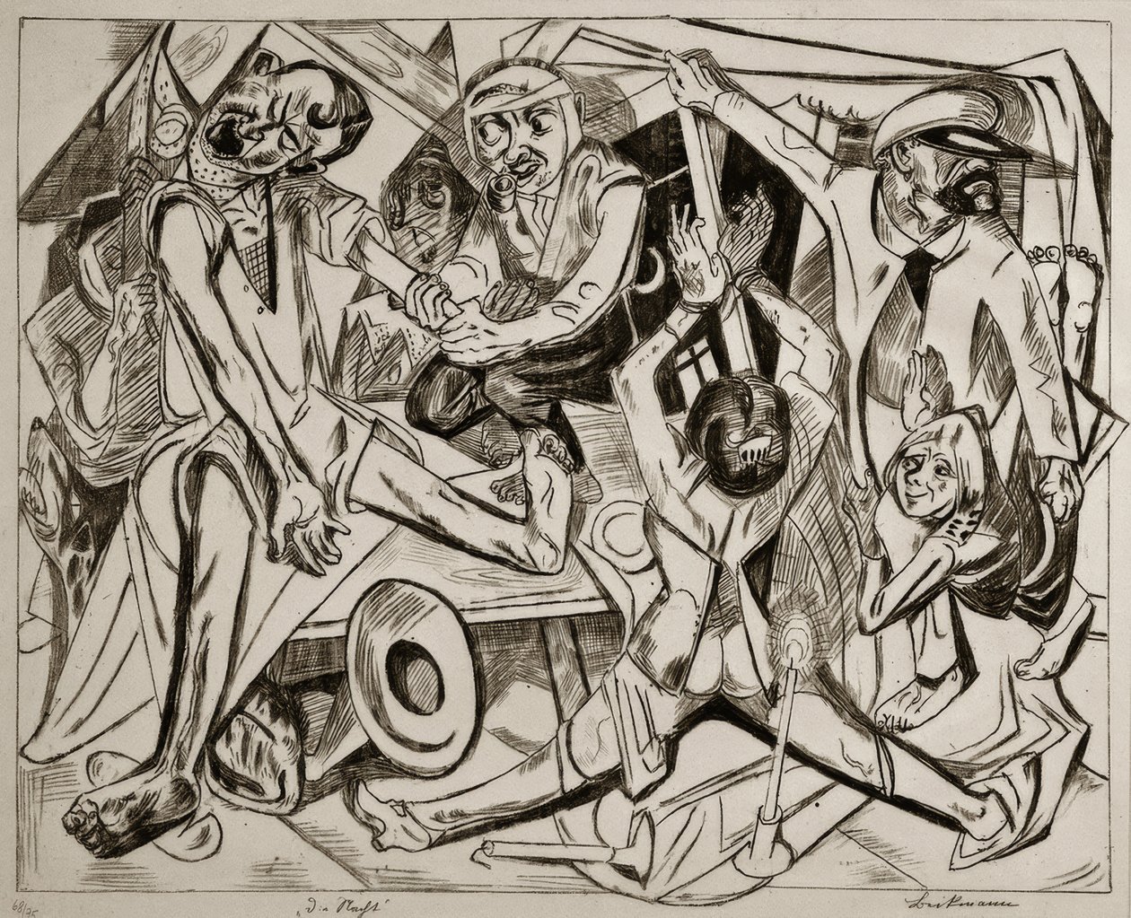 La notte da Max Beckmann