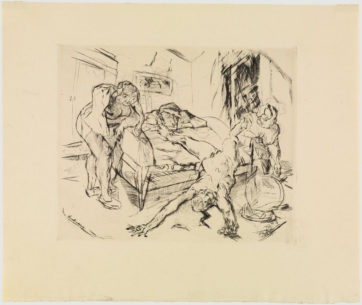 La notte da Max Beckmann