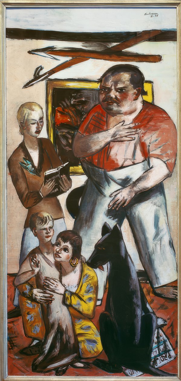 Ritratto di famiglia George da Max Beckmann