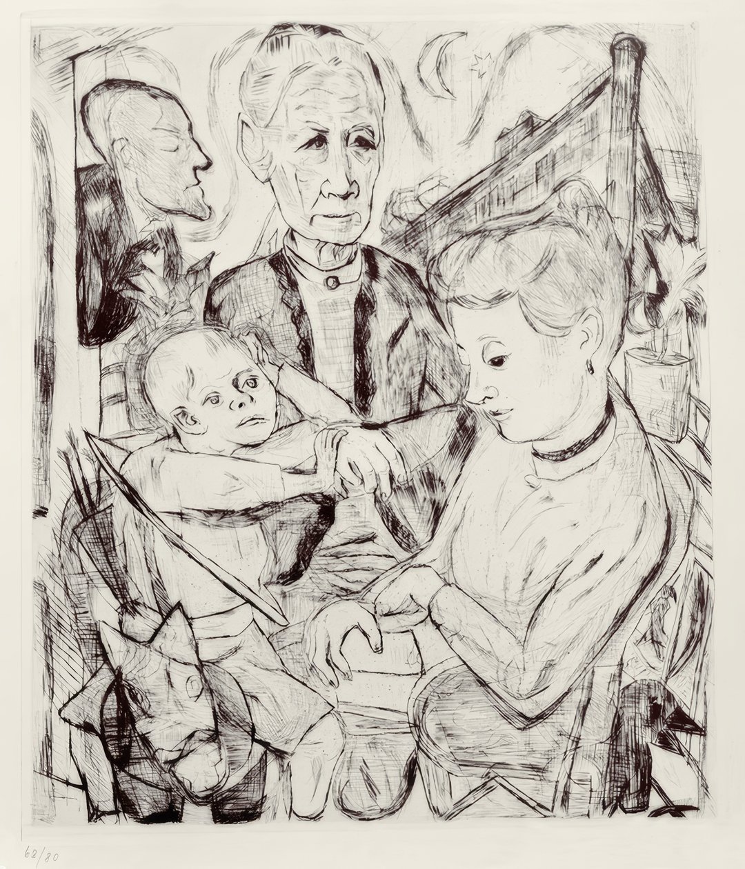 Scena familiare da Max Beckmann