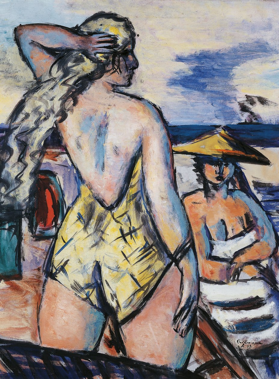 Ragazze al mare da Max Beckmann