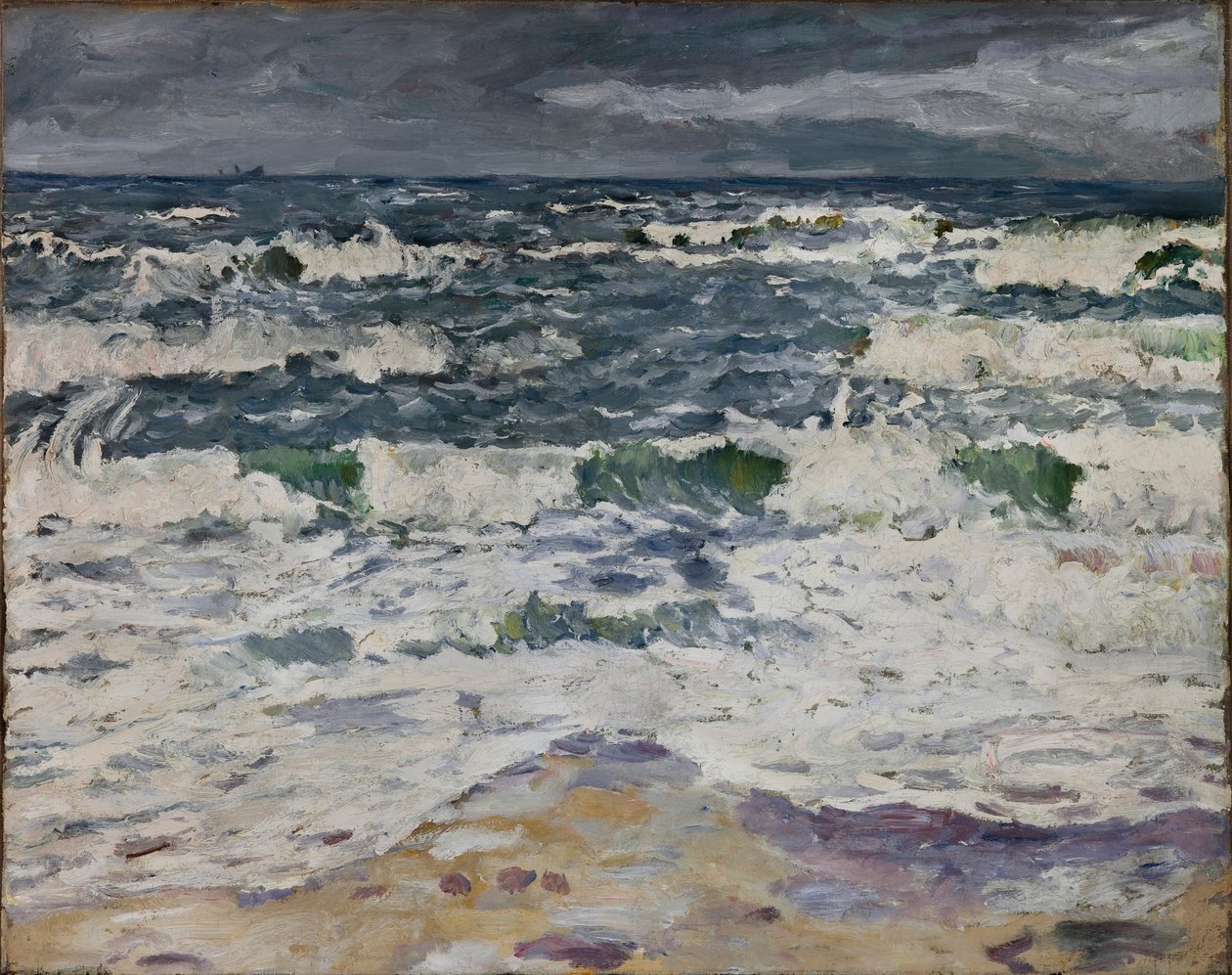 Giornata grigia al mare da Max Beckmann
