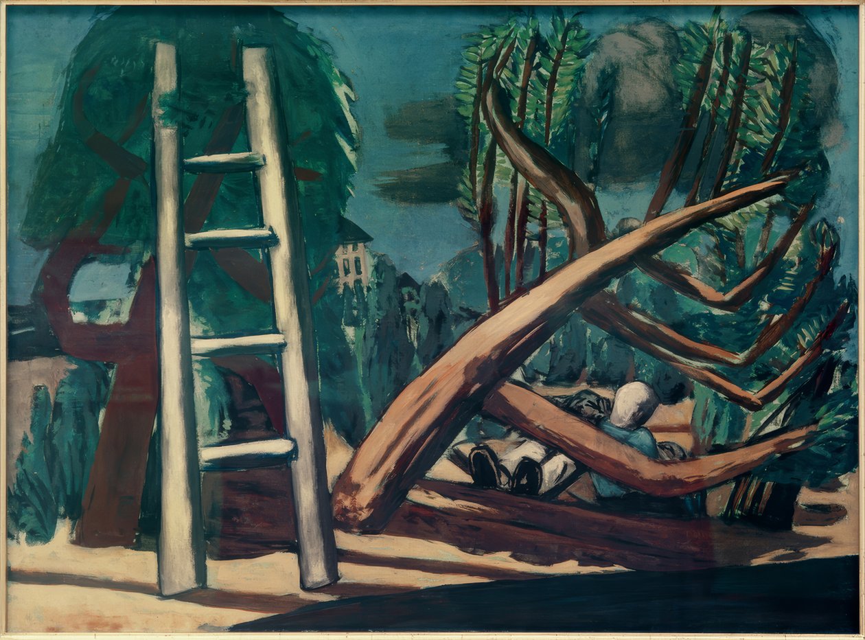 Grande paesaggio temporalesco da Max Beckmann