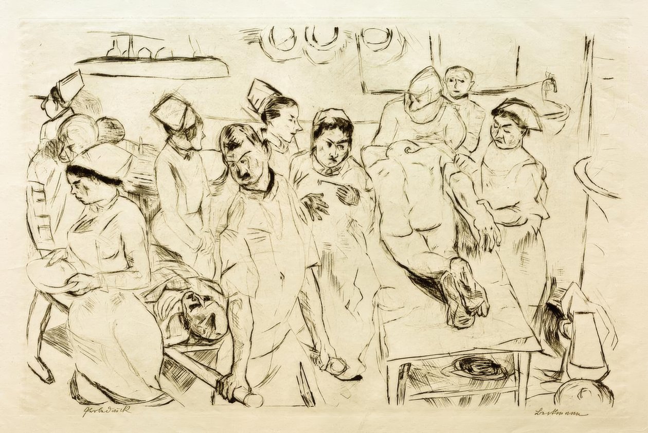 Grande operazione da Max Beckmann