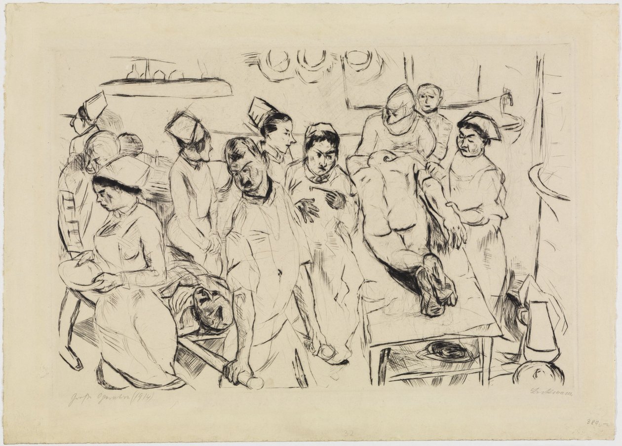 Grande operazione da Max Beckmann