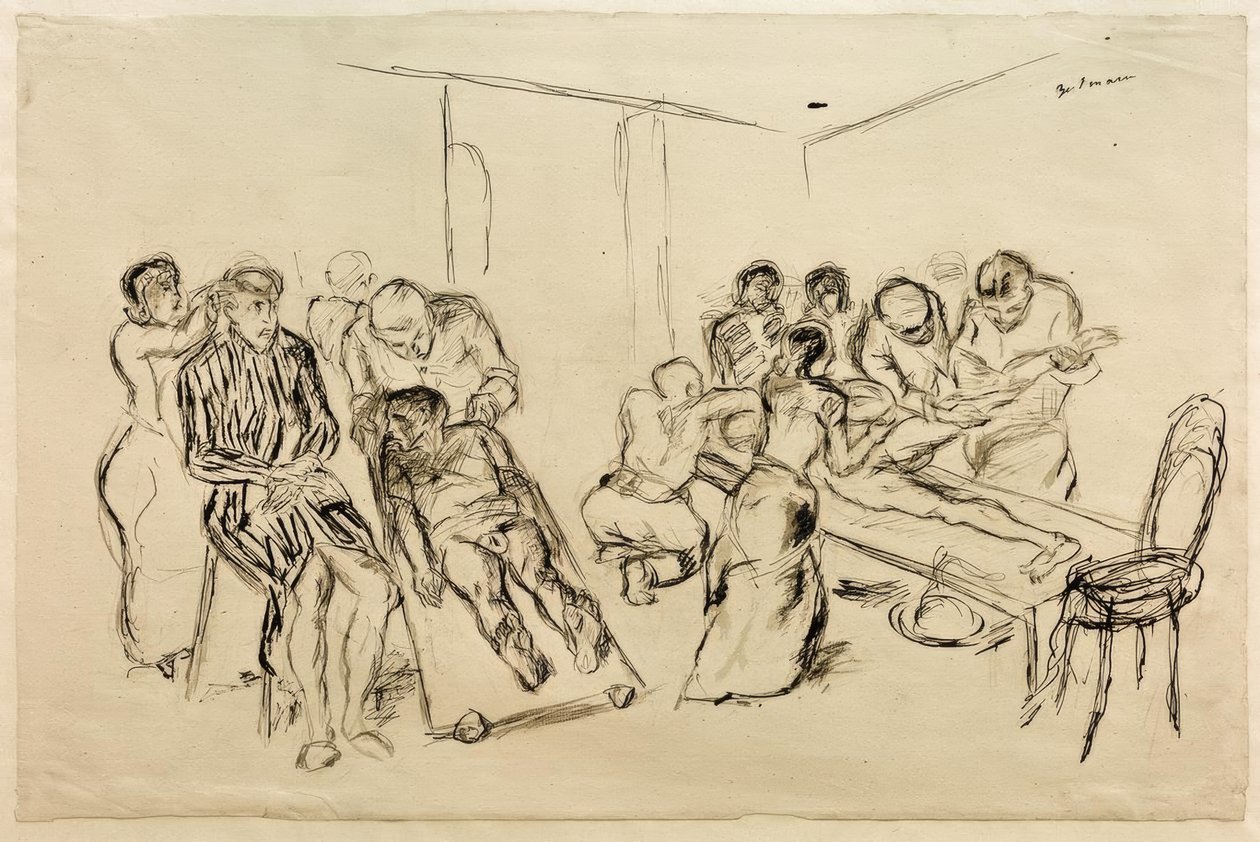 Grande sala operatoria da Max Beckmann