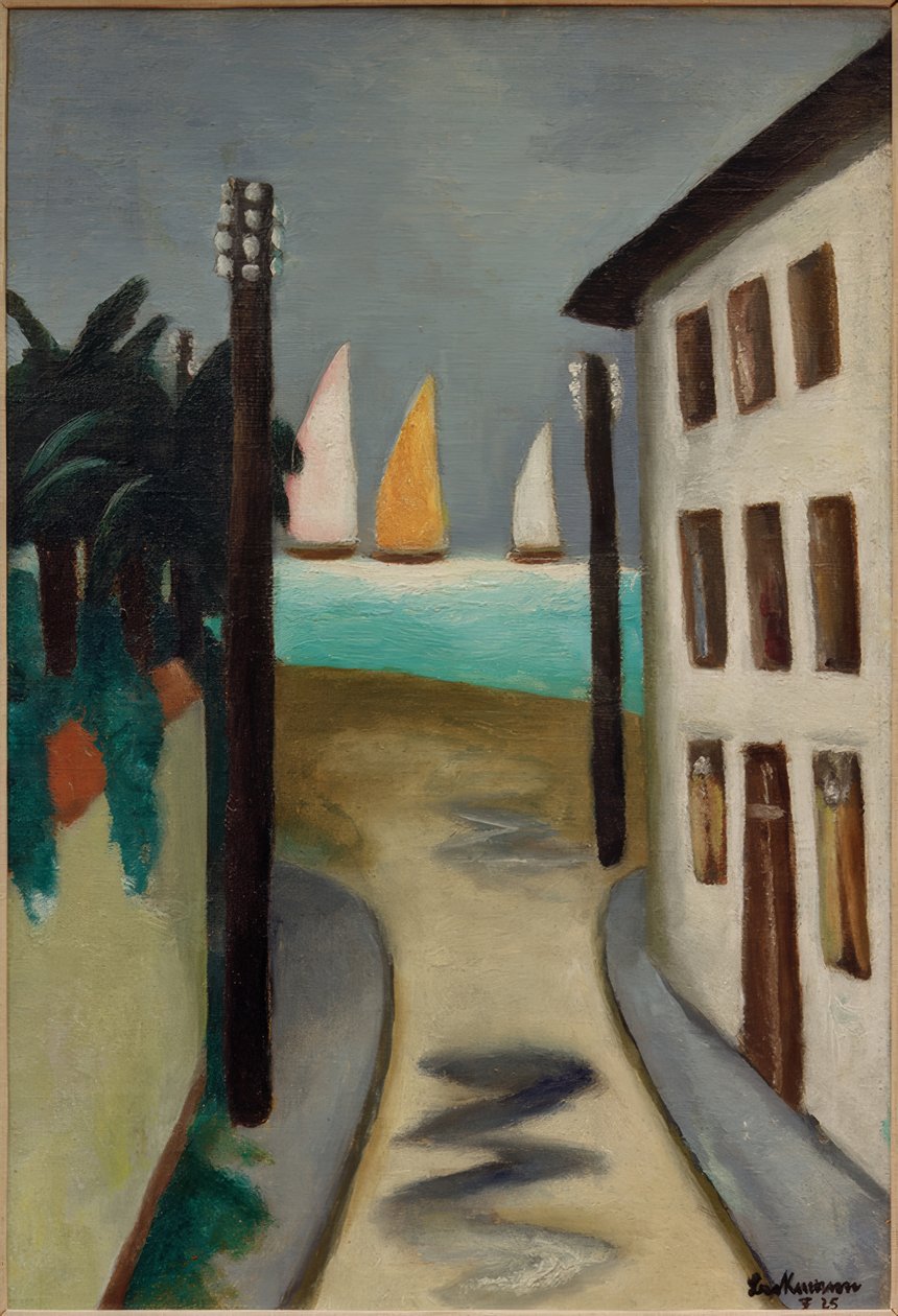 Piccolo paesaggio. Viareggio da Max Beckmann