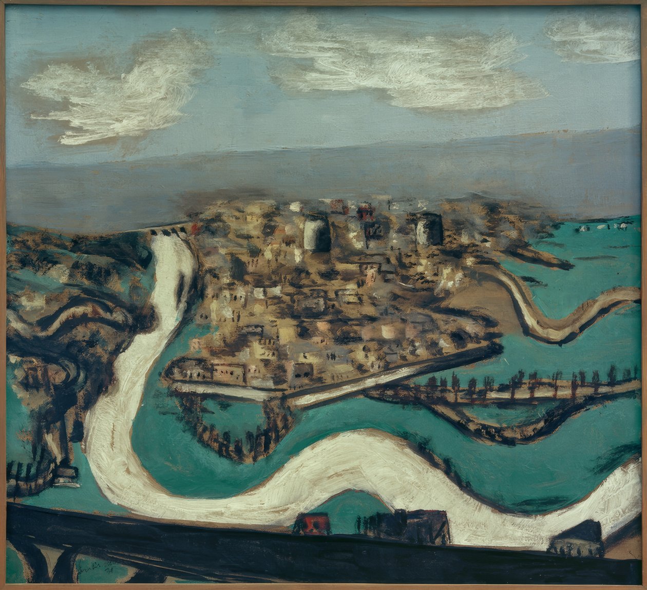 Paesaggio Saint-Germain da Max Beckmann