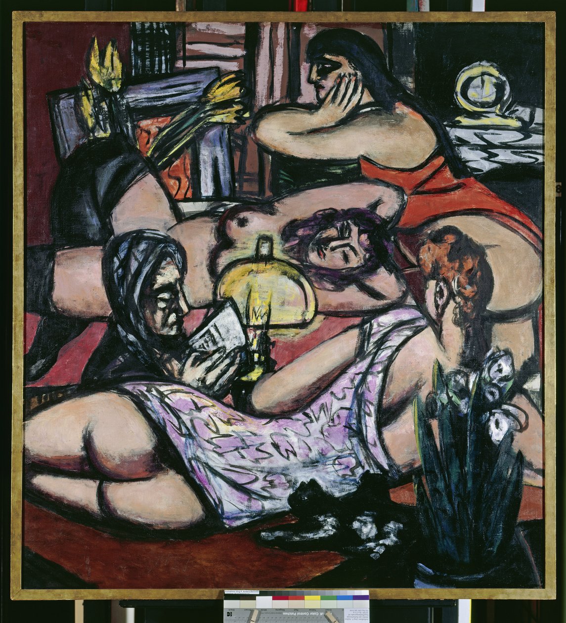 Camera delle ragazze da Max Beckmann
