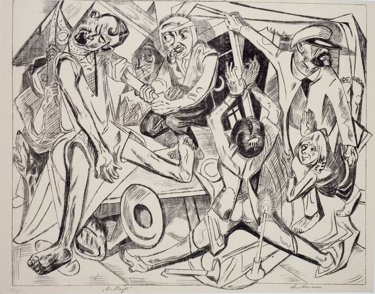 Malepatrus, di Max Beckmann da Max Beckmann