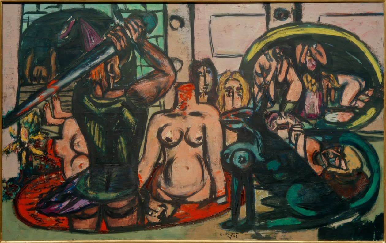 Perseo (Ercole) ultima impresa da Max Beckmann
