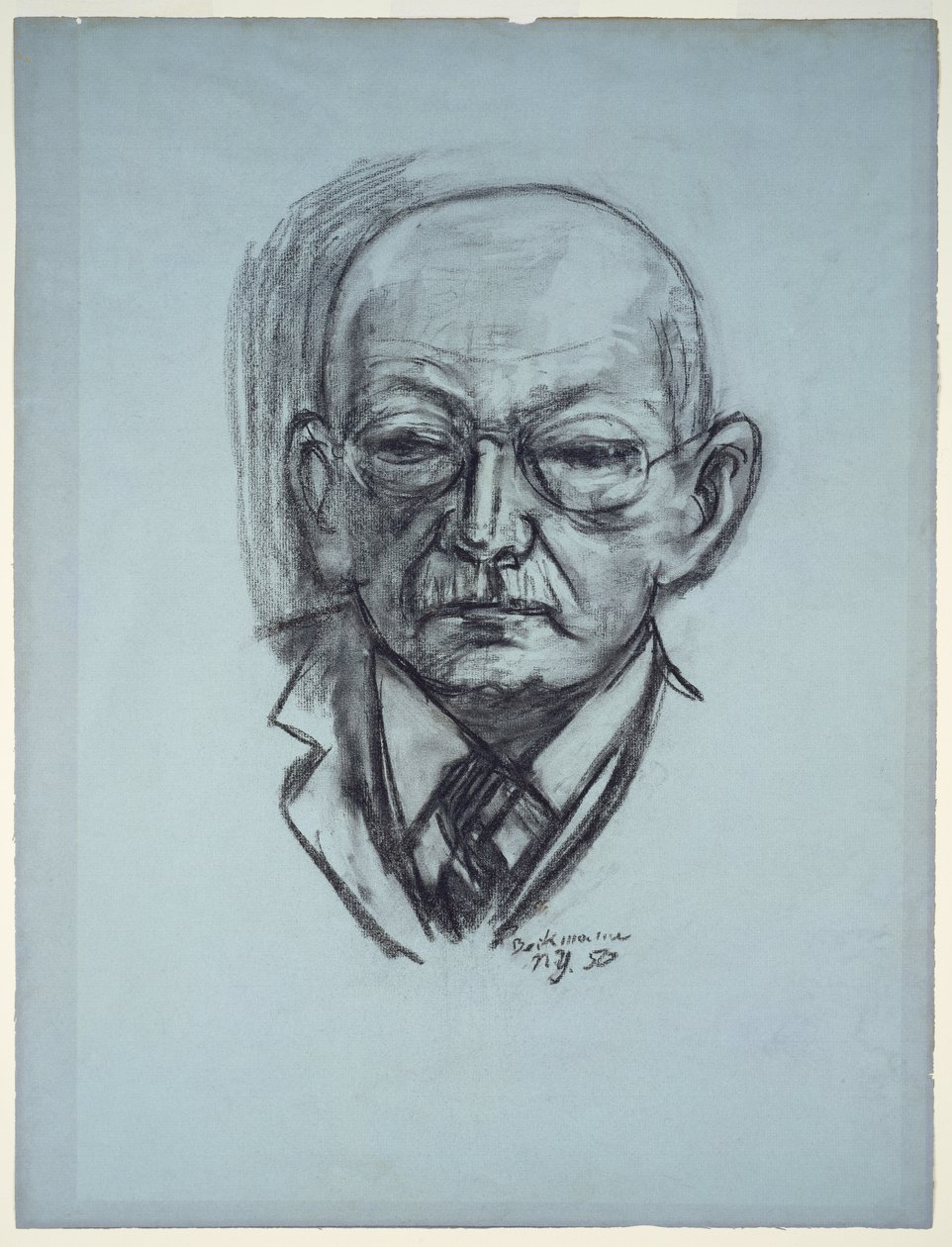 Ritratto di Georg Swarzenski da Max Beckmann