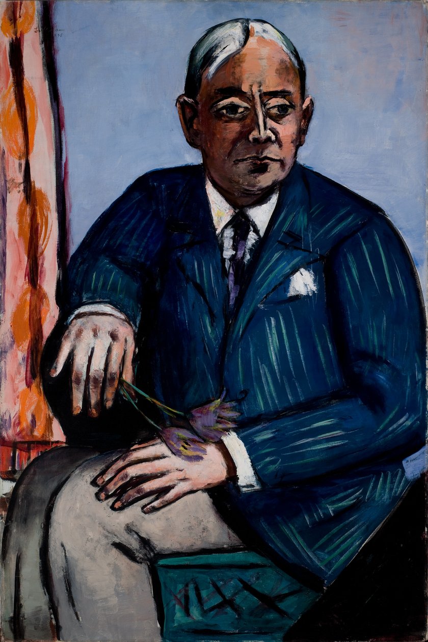 Ritratto di Ludwig Berger da Max Beckmann