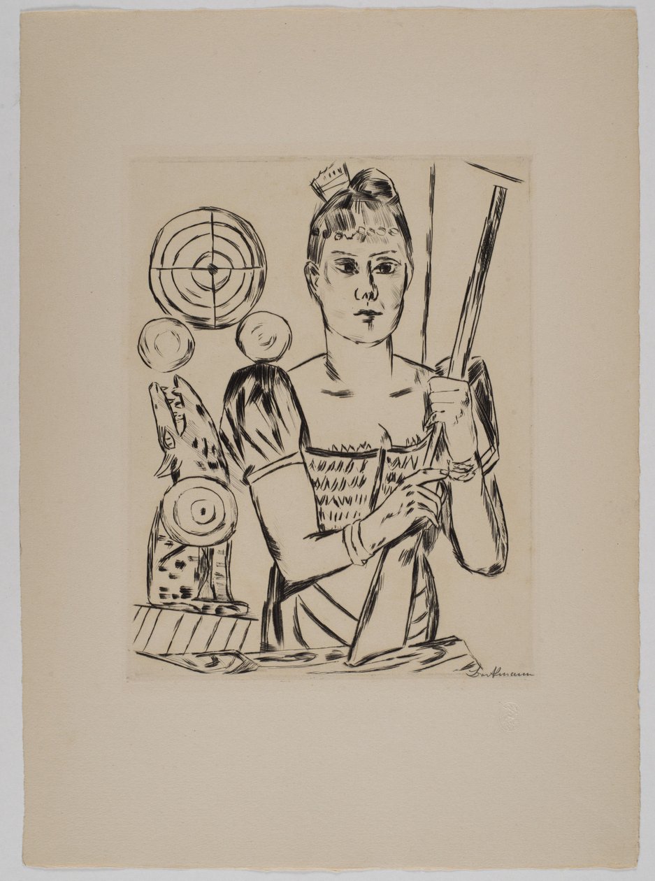 banco da tiro da Max Beckmann