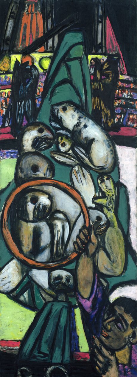 Leoni marini nel circo da Max Beckmann