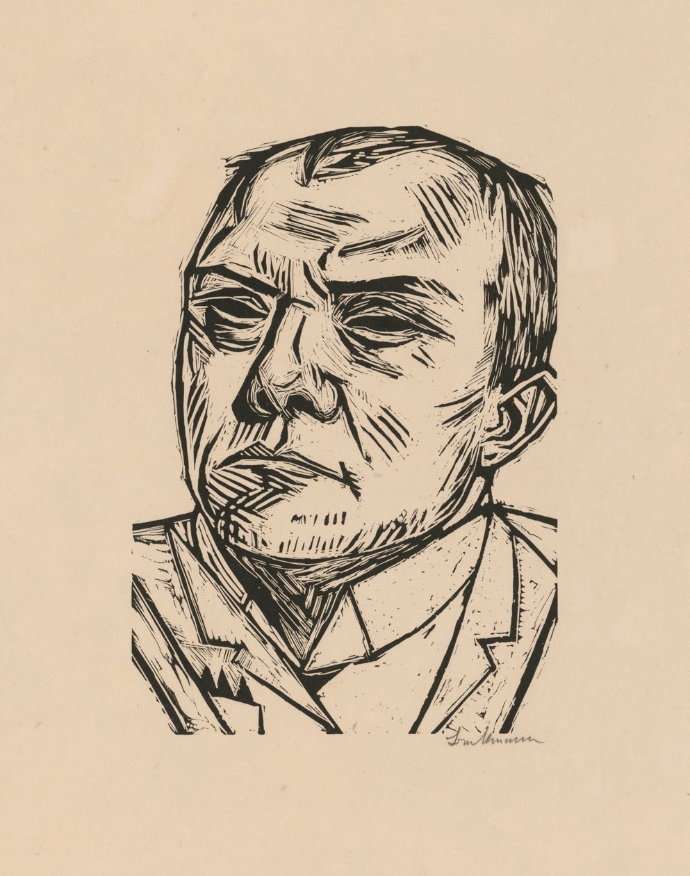 Autoritratto da Max Beckmann