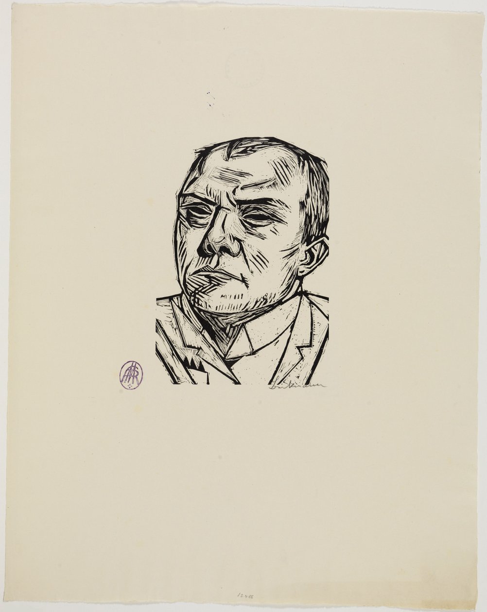 Autoritratto da Max Beckmann