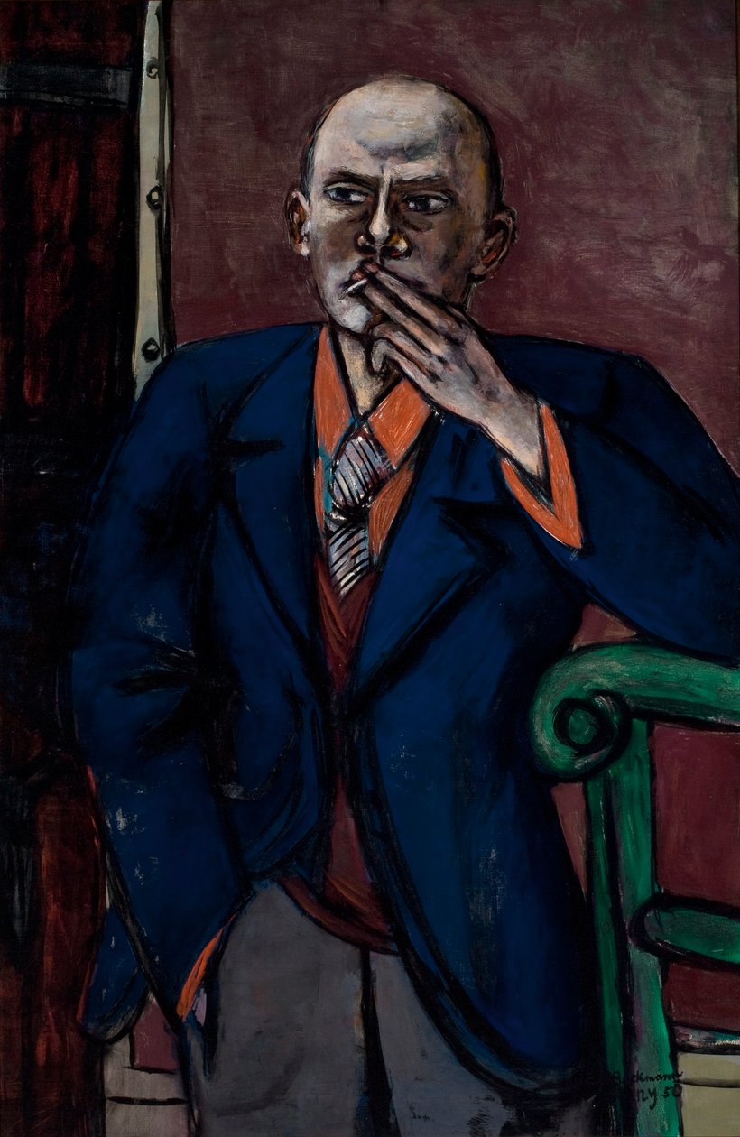 Autoritratto 1950 da Max Beckmann