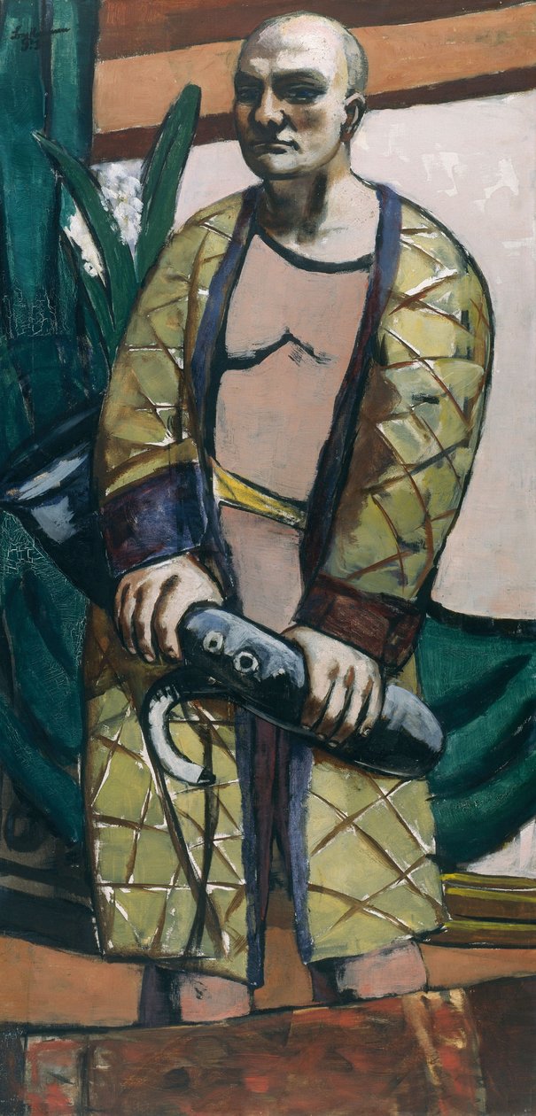 Autoritratto con sassofono da Max Beckmann