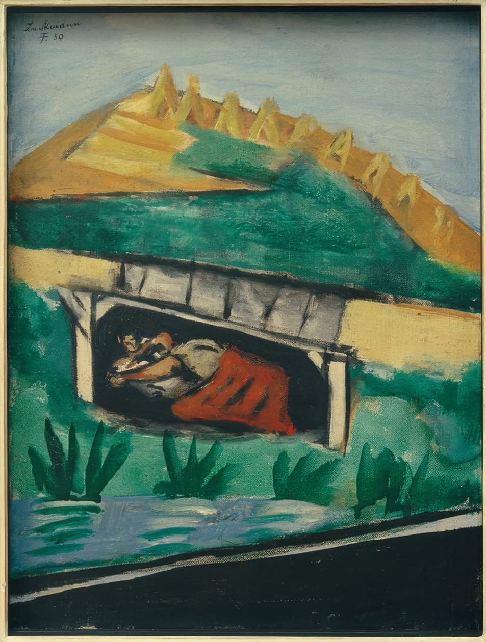 Estate (Coppia innamorata) da Max Beckmann