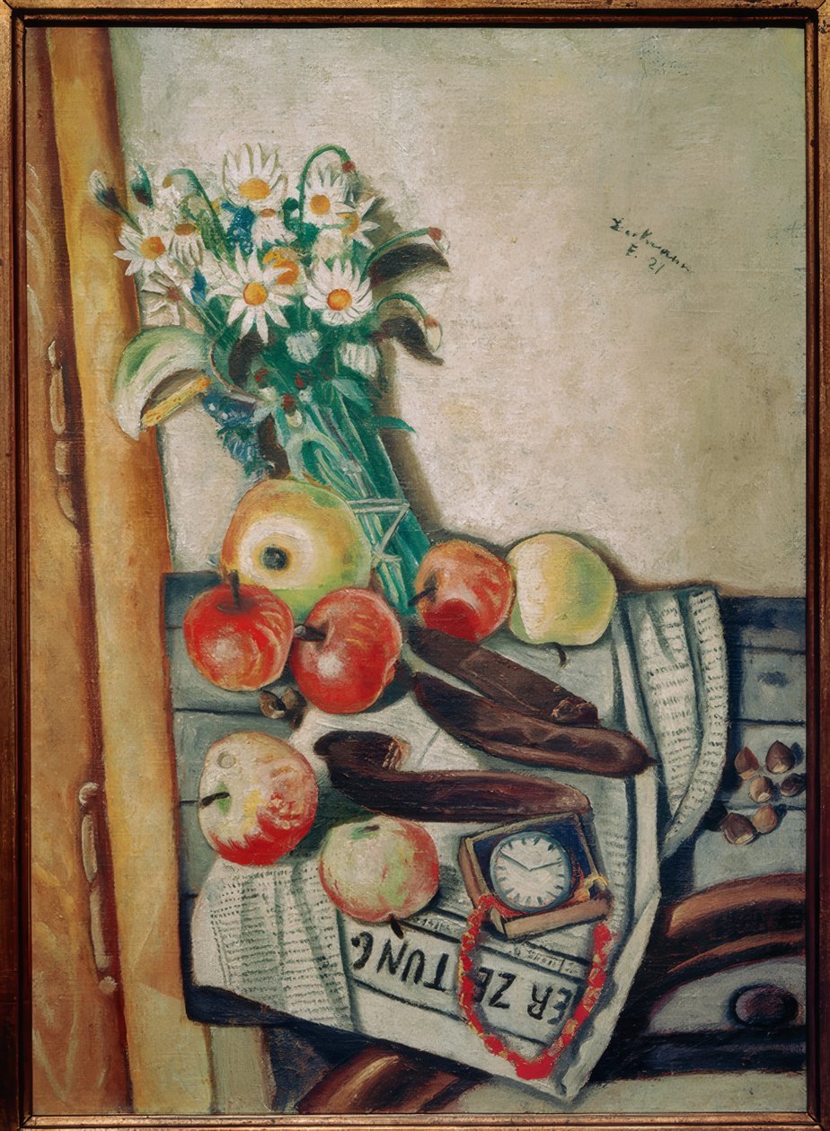 Natura morta con margherite da Max Beckmann