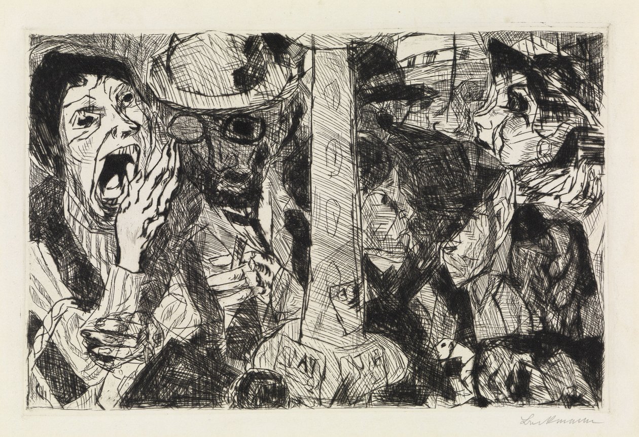 Strada II da Max Beckmann