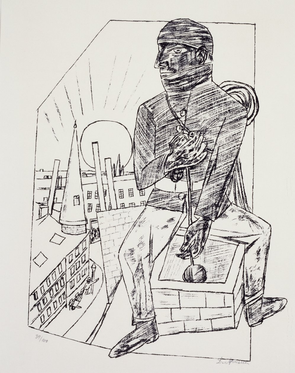 Lo Spazzacamino da Max Beckmann