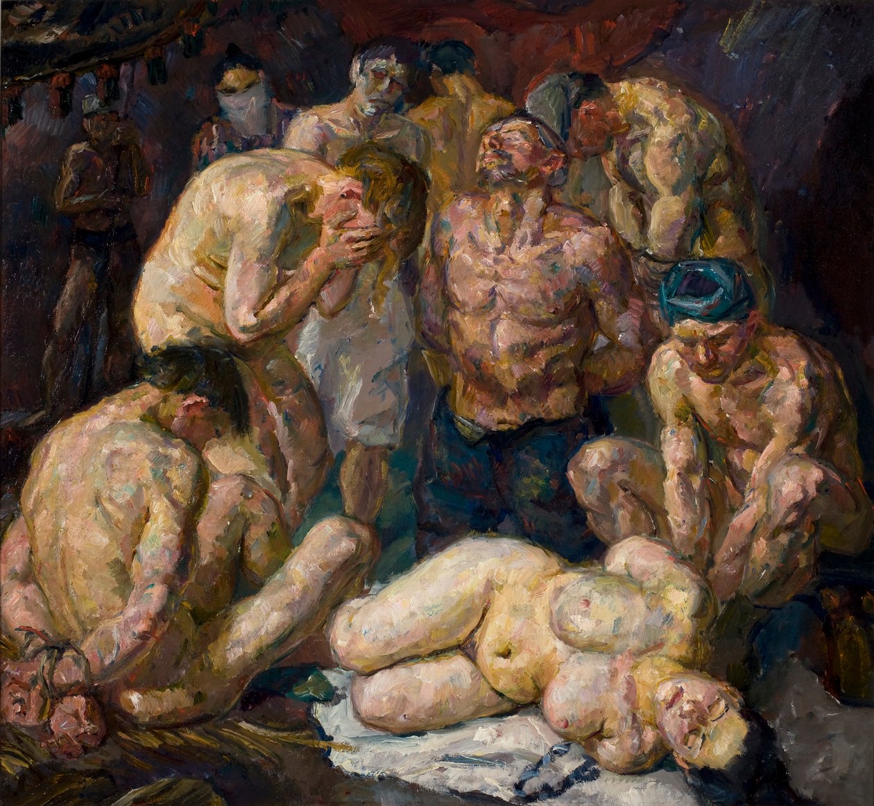 I prigionieri da Max Beckmann