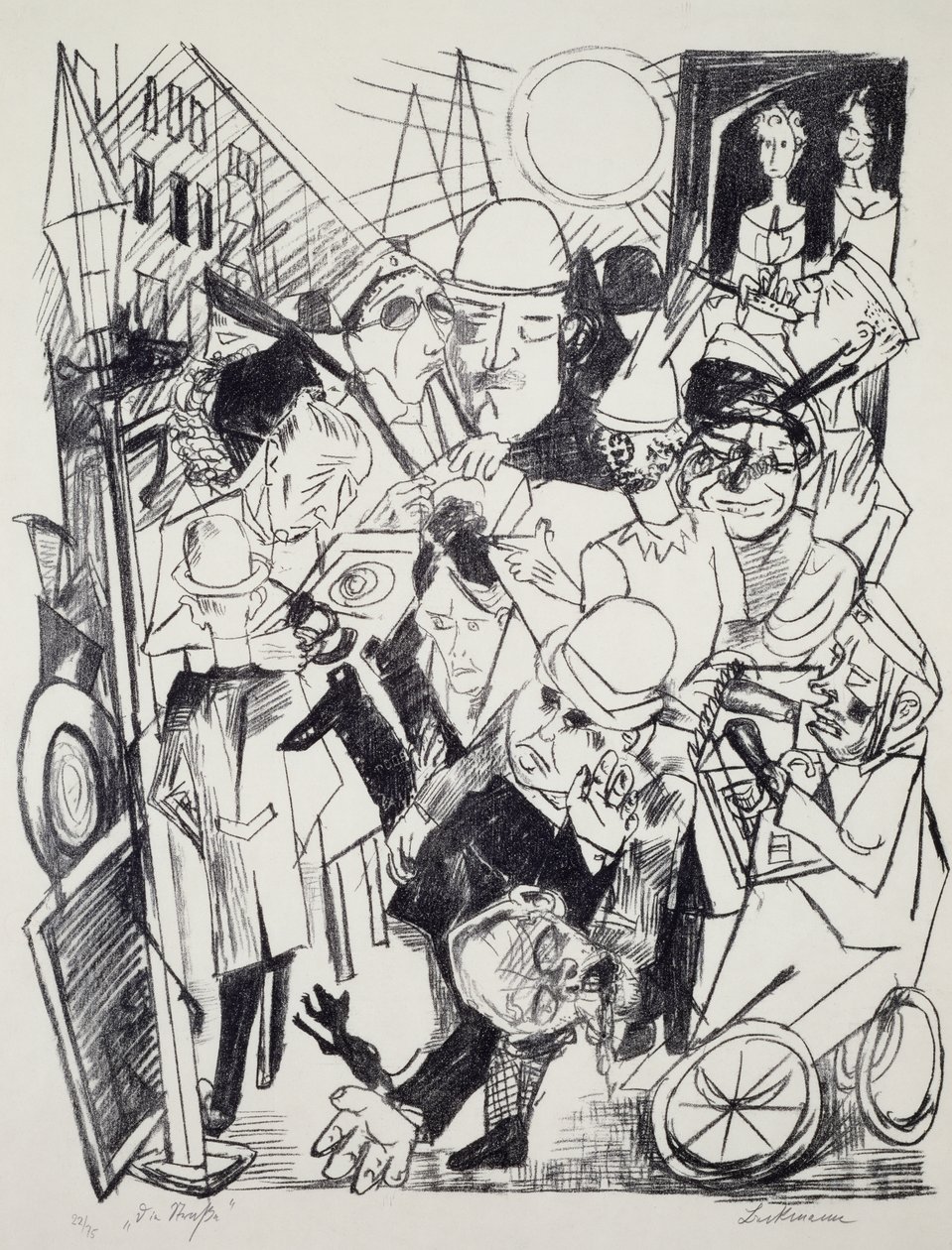 La strada da Max Beckmann