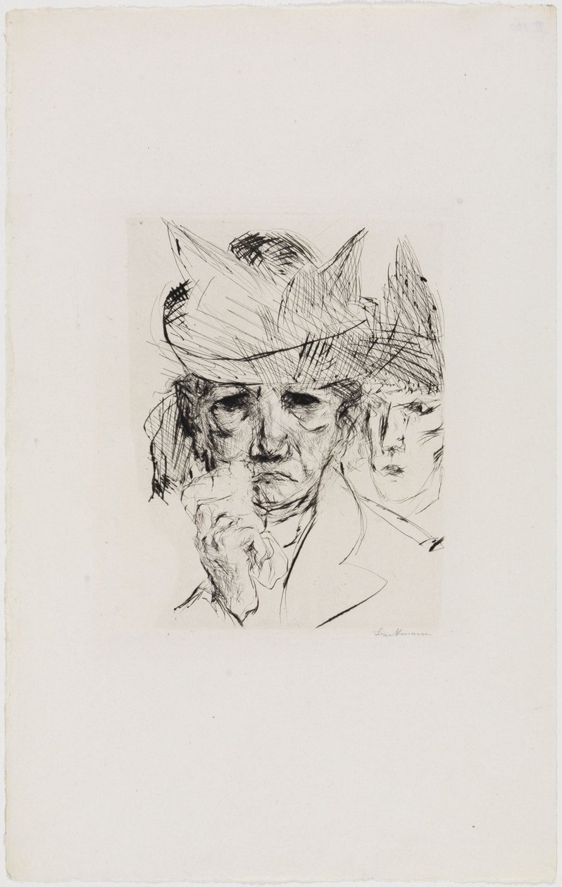 Donna piangente da Max Beckmann