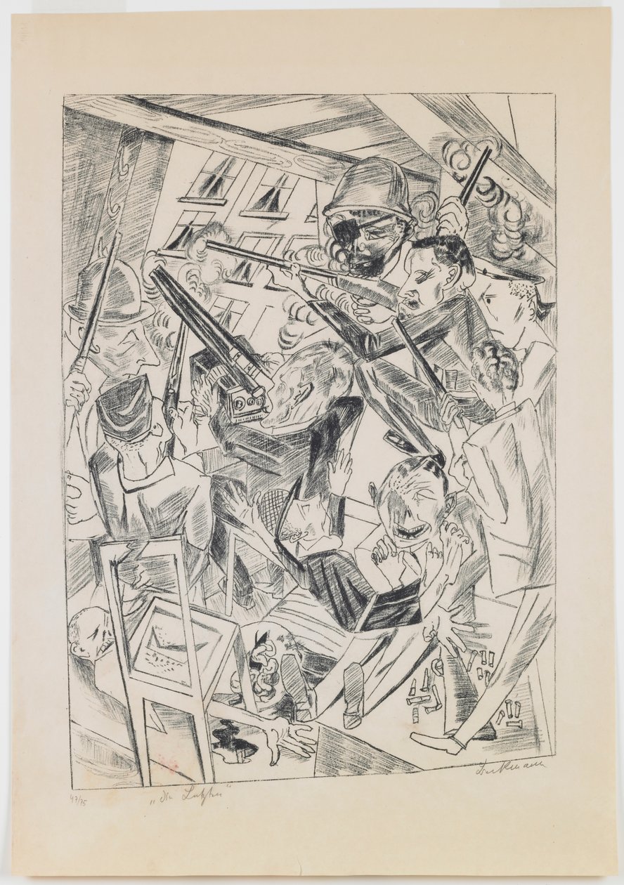 tavola 10: Gli ultimi da Max Beckmann
