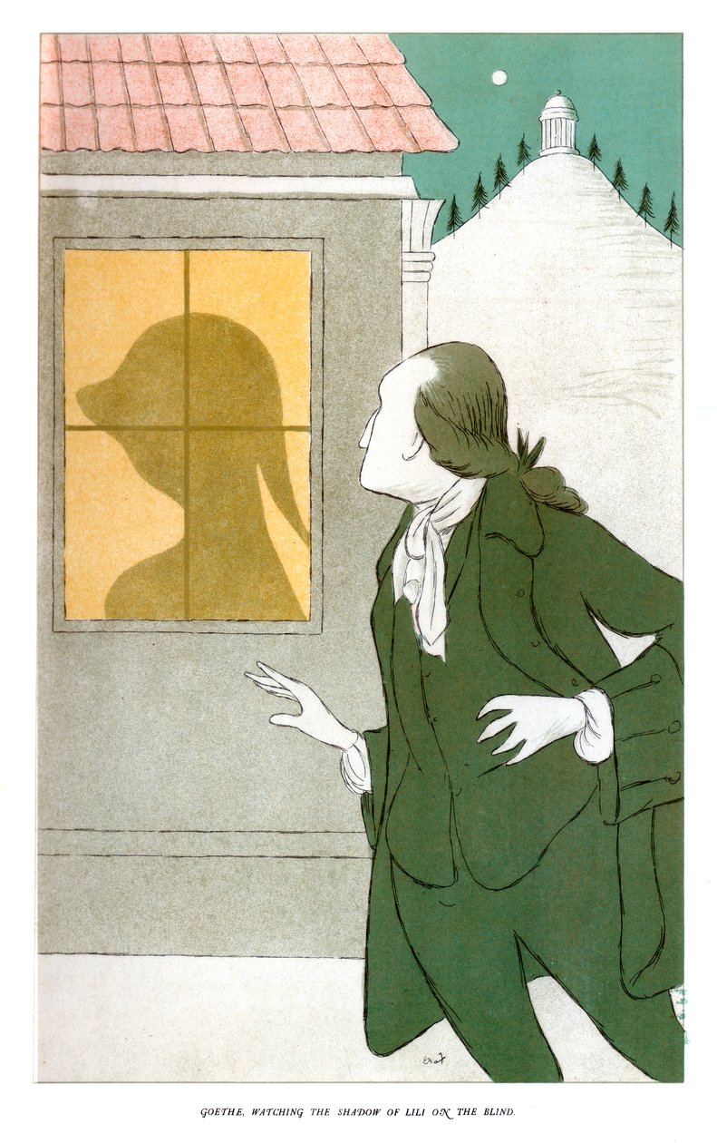 Goethe osserva l