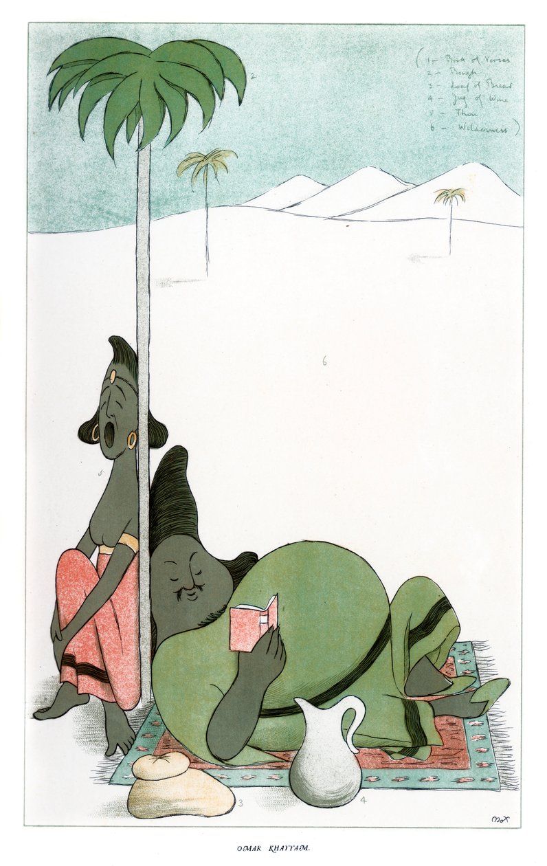 Omar Khayyam, 1904 da Henry Maximilian Beerbohm