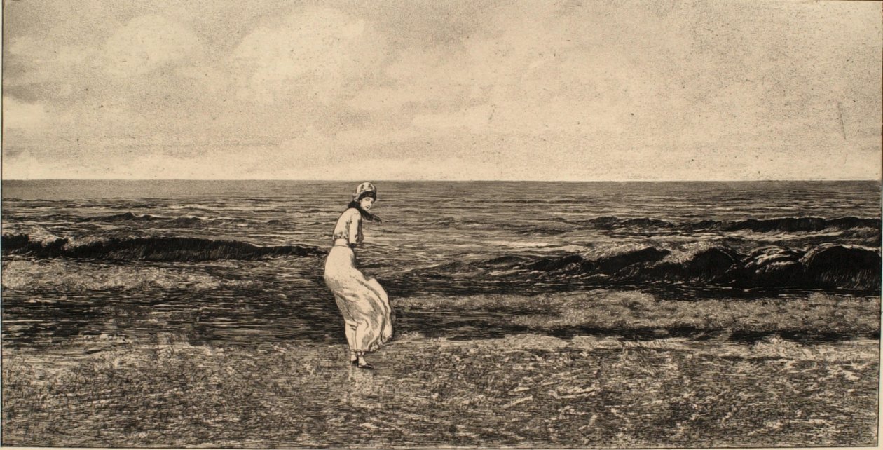 In riva al mare da Max Klinger