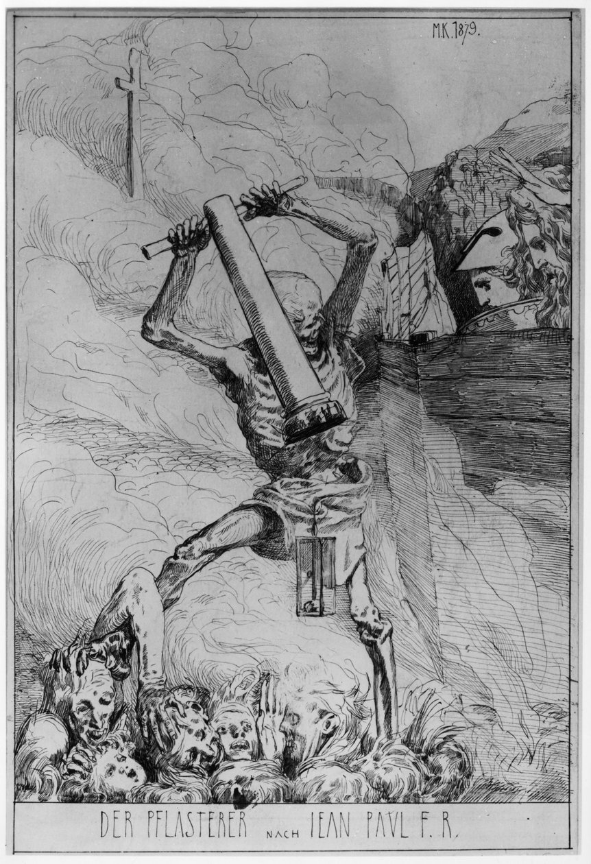 La morte come pavimentatore secondo Jean Paul F.R. da Max Klinger