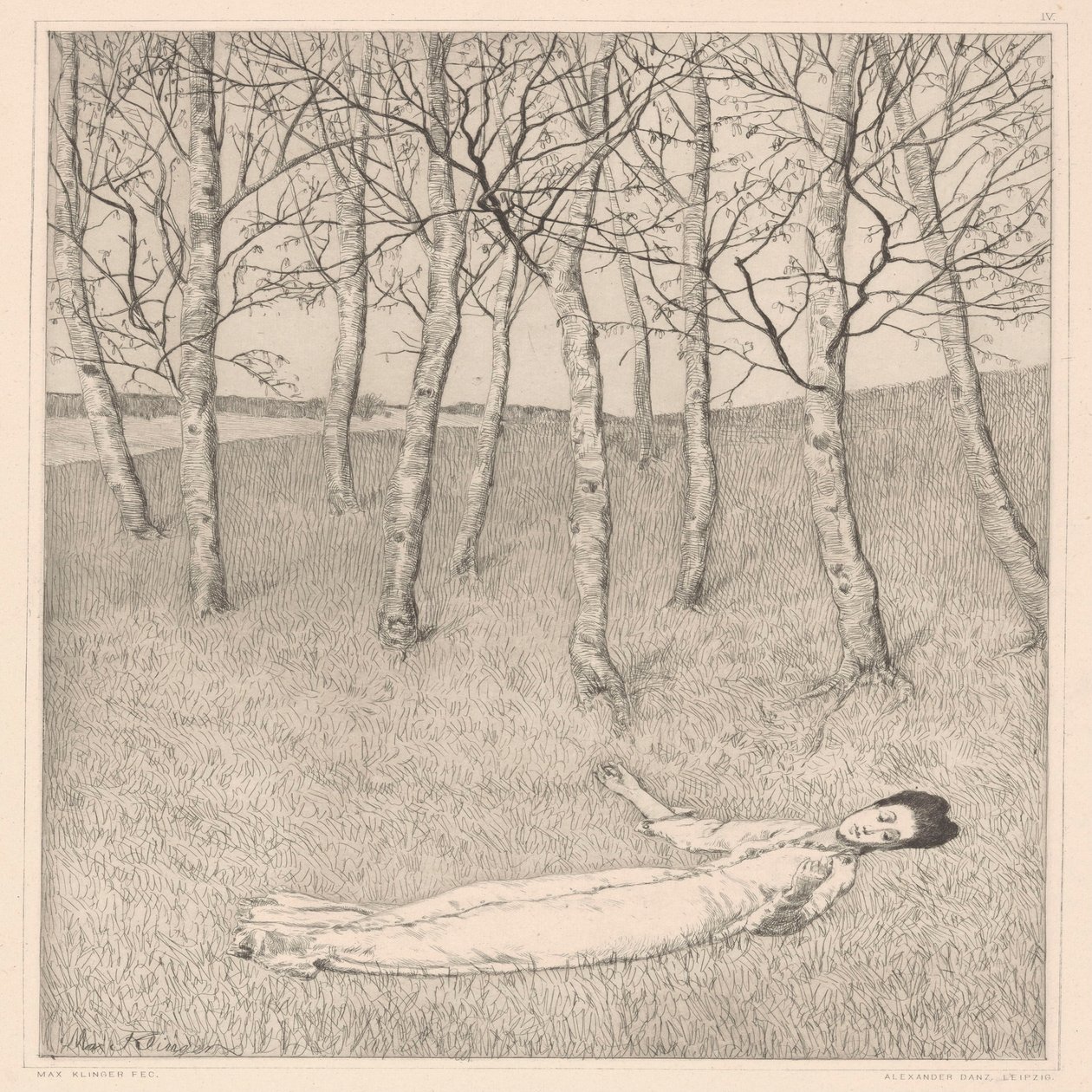 Inizio della primavera da Max Klinger
