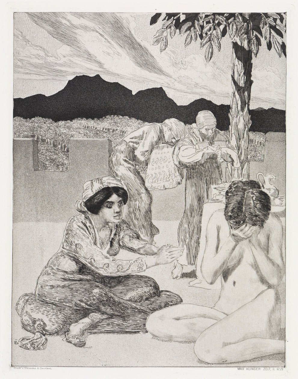 Regali (Tenda, Opus XIV, Parte II, n. 29) da Max Klinger