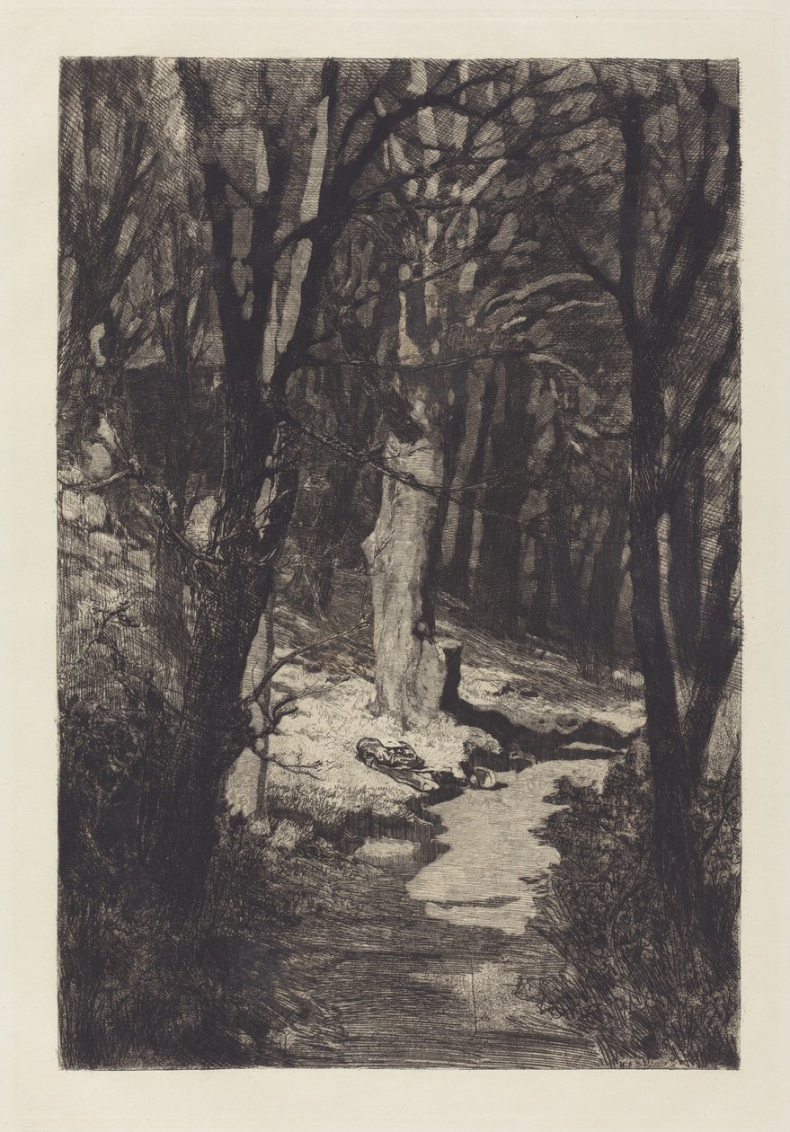 Nella Foresta (Im Walde) da Max Klinger