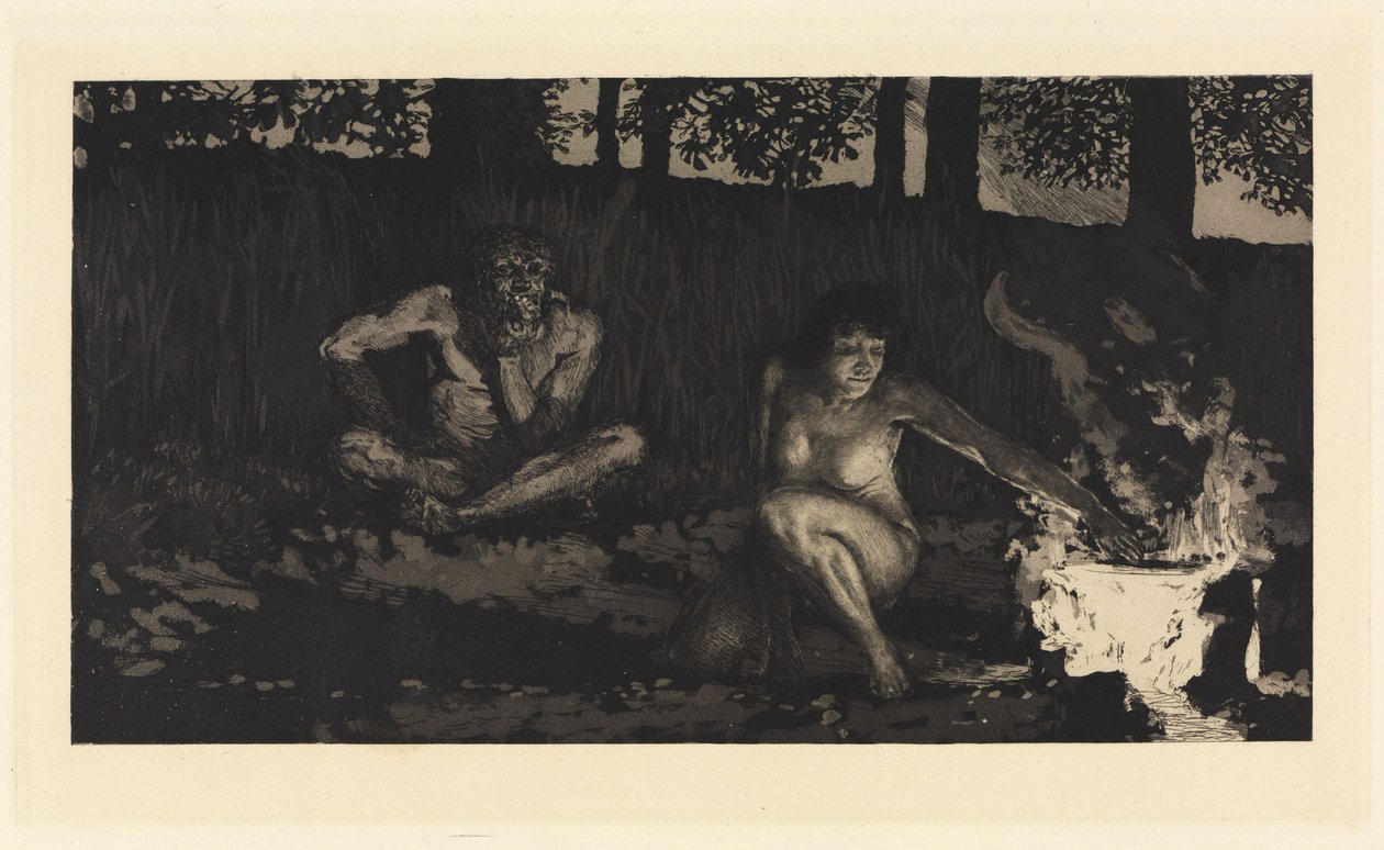 Prefazione II (Una vita, Opus VIII, tavola 2) da Max Klinger