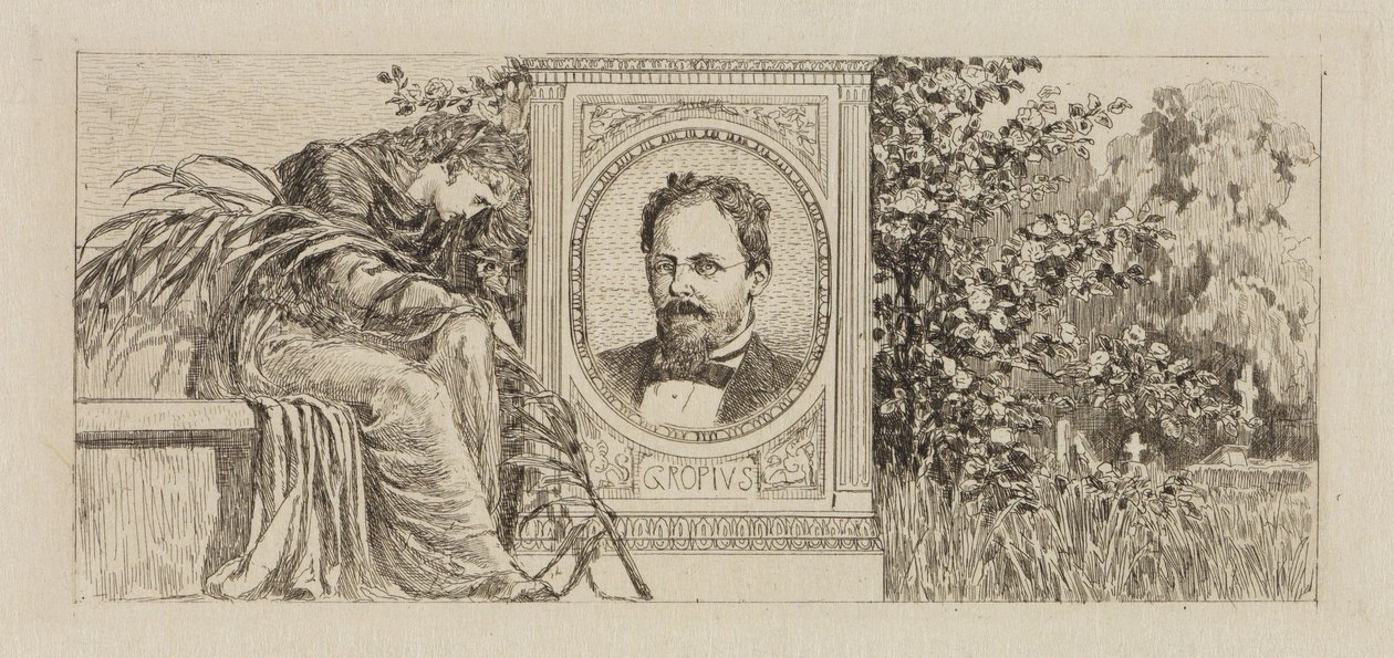 Professor Gropius da Max Klinger